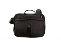 Сумка VICTORINOX Travel Companion, с системой защиты RFID, чёрная, нейлон 800D, 27x8x21 см, 4 л