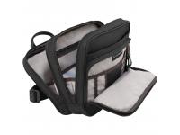 Сумка VICTORINOX Travel Companion, с системой защиты RFID, чёрная, нейлон 800D, 27x8x21 см, 4 л
