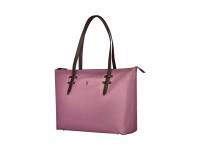 Сумка VICTORINOX Victoria Deluxe Business Tote, пурпурно-розовая, нейлон/кожа, 47x15x31 см, 16 л