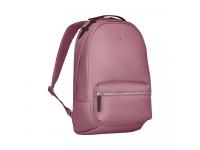 Рюкзак VICTORINOX Victoria Classic Business Backpack 15.4, пурпурно-розовый, нейлон/кожа, 27x2x41 см