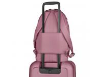 Рюкзак VICTORINOX Victoria Classic Business Backpack 15.4, пурпурно-розовый, нейлон/кожа, 27x2x41 см