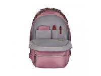 Рюкзак VICTORINOX Victoria Classic Business Backpack 15.4, пурпурно-розовый, нейлон/кожа, 27x2x41 см
