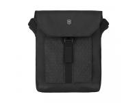 Сумка наплечная VICTORINOX Altmont Original Flapover Digital Bag, чёрная, нейлон, 26x10x30 см, 7 л