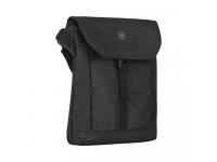 Сумка наплечная VICTORINOX Altmont Original Flapover Digital Bag, чёрная, нейлон, 26x10x30 см, 7 л