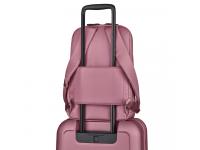 Рюкзак VICTORINOX Victoria Compact Business Backpack 16', пурпурно-розовый, нейлон/кожа, 27x16x40 см
