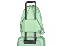 Рюкзак VICTORINOX Victoria Classic Business Backpack, мятный, нейлон/кожа/микрозамша, 27x21x41 см