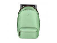 Рюкзак VICTORINOX Victoria Classic Business Backpack, мятный, нейлон/кожа/микрозамша, 27x21x41 см