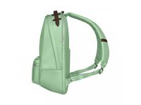 Рюкзак VICTORINOX Victoria Classic Business Backpack, мятный, нейлон/кожа/микрозамша, 27x21x41 см
