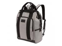Рюкзак SWISSGEAR 16,5"Doctor Bags, серый/черный, полиэстер 900D/ПВХ, 29 x 17 x 41 см, 20 л