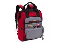 Рюкзак SWISSGEAR 16,5"Doctor Bags, красный/черный, полиэстер 900D/ПВХ, 29 x 17 x 41 см, 20 л