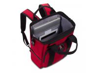 Рюкзак SWISSGEAR 16,5"Doctor Bags, красный/черный, полиэстер 900D/ПВХ, 29 x 17 x 41 см, 20 л