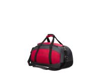 Сумка спортивная SWISSGEAR, красный/серый/чёрный, полиэстер 1200D, 52х25х30 см, 39 л