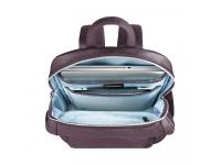 Рюкзак женский WENGER LeaMarie, сливовый, ПВХ/полиэстер, 31x16x41 см, 18 л