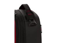 Термосумка для ланча SWISSGEAR, прорезиненный полиэстер 600D, чёрный/красный, 20х18х26 см, 8,5 л