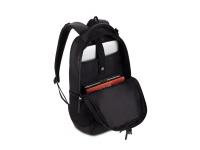 Рюкзак SWISSGEAR с отделением для ноутбука 15", чёрный, полиэстер, 34 х 16,5 х 47 см, 24 л