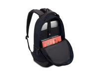 Рюкзак SWISSGEAR с отделением для ноутбука 15", черный, полиэстер, 34 x 16,5 х 47 см, 24 л