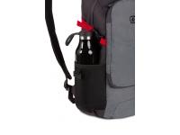 Рюкзак SWISSGEAR, серый, полиэстер, 24 х 15,5 х 46 см, 15,5 л